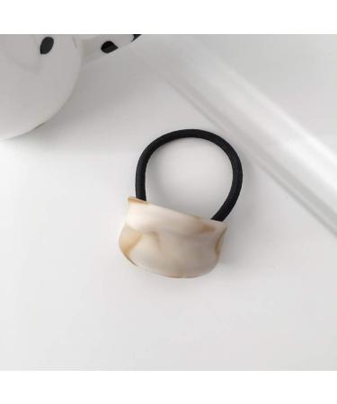 GSHLLO 3 PCS Acrylic Cuff Hair Ties - Ponytail Holders for Women and Girls - Buy Online on GoSupps.com