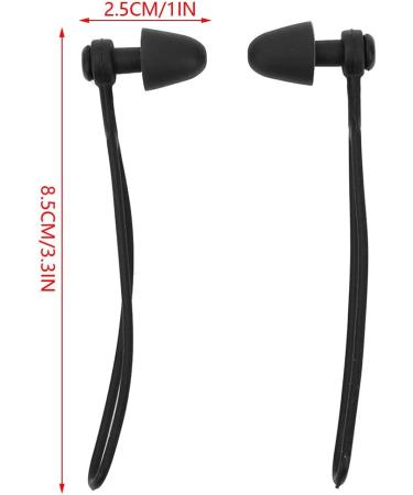 Swimming Ear Plugs Unisex Waterproof Silicone Earplugs for Swimming Diving Surfing & Showering - Buy Online on GoSupps.com