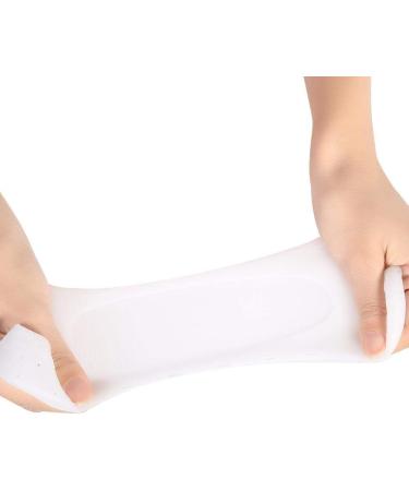 Silicone Gel Moisturizing Socks - Foot Care Tool for Women Men | Anti-Cracking & Anti-Slip Heel Protector | High Elastic and Moisturizing | Medium Blanco - Buy Online on GoSupps.com