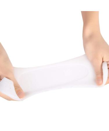 Silicone Socks for Foot Care - Moisturizing & Cracked Protection | Preventative Tool (L-White) - Buy Online on GoSupps.com