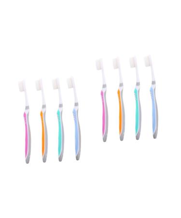 Gleavi 8 STK Ultrafine soft toothbrush baby toothbrush automatic toothbrush hard travel toothbrush hand toothbrush ultra toothbrush whitening the daily requirements travel