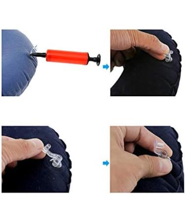 Jbnmvc Inflatable Pile Ring Pad Donut Pillow Vinyl Rubber Seat Acne-Black - Buy Online on GoSupps.com