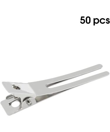 eexuujkl 50 Pieces Hair Clips Flat Two-pronged Hairpin Styling Accessory DIY without Universal Makeup Application - Buy Online on GoSupps.com