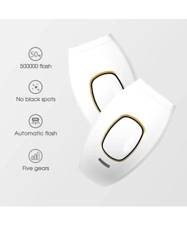 IPL Hair Removal System 500,000 Flashes - Permanent & Painless Laser Hair Remover for Body, Face, Armpits, Bikini Line - Women's - Buy Online on GoSupps.com