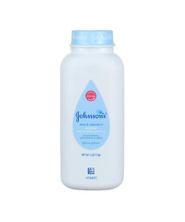 Johnson's Baby Aloe & Vitamin E Baby Powder - 4 oz (Pack of 3) | Soothing & Nourishing Formula - Buy Online on GoSupps.com