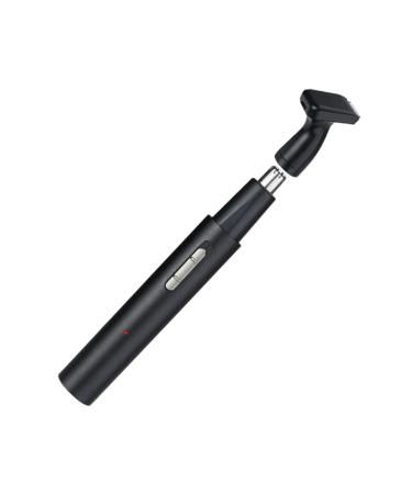 NOLITOY 1 Set Nose Hair Trimmer Ear Hair Trimmer Electric Facial Hair Electric Nose Trimmer Eyebrow Hair Beard Grooming Kit Beard Shaver Razor Men and Women Aluminum Charging Mode Remover