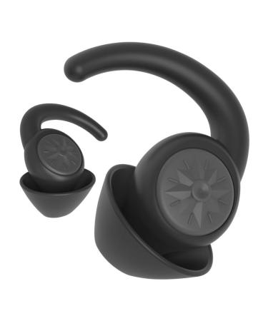 2 Pairs Ear Plugs for Sleeping Soft Silicone Earplugs Noise Cancelling Sound Blocking for Snoring Concerts Shooting Airplanes