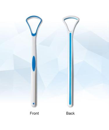 Buy Auklopvzz 5 Sets Tongue Scrapers - Home Hygiene Oral Care for Adults & Kids - Reusable Cleaning Brushes - Universal Blue - Buy Online on GoSupps.com