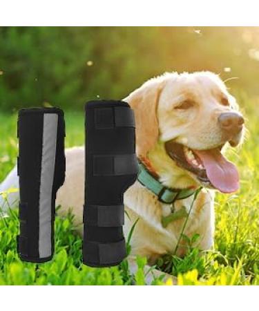 Pssopp Dog Elbow Brace with Reflective Straps Elbow Guard Helps with Ligament Injuries Sprains and Loss of Stability Caused by Arthritis(S) - Buy Online on GoSupps.com