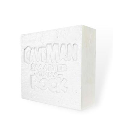 Caveman Men's Natural Coconut Soaps - Moisturizing Exfoliating & Refreshing Bar Soap for Men | International Shipping Available - Buy Online on GoSupps.com
