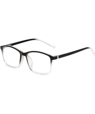 Buy Iynwbjts 2821 High Myopia Grooves - 100 to 600 Degrees Stylish Black & Transparent Design - Buy Online on GoSupps.com