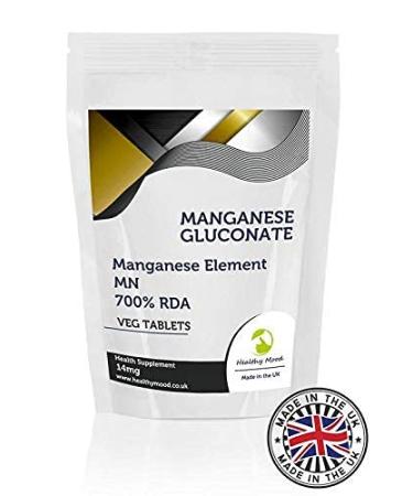 Manganese Gluconate 122mg 250 Tablets Manganese Element 14mg Health Supplements Nutrition - Healthy Mood