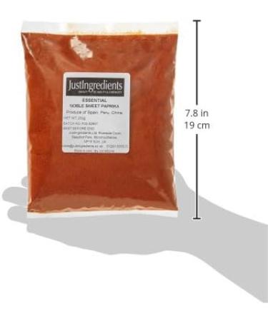 JustIngredients Essentials Paprika Noble Sweet 250g - Premium Quality Spice - Buy Online on GoSupps.com