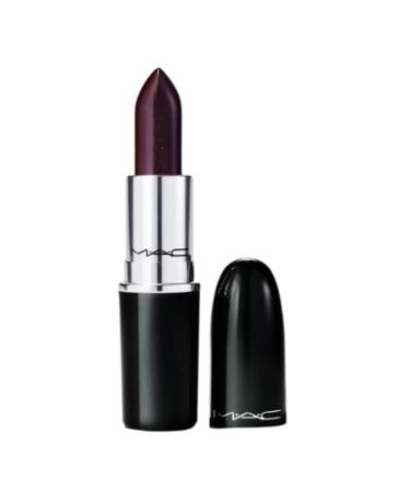MAC Lustreglass Sheer Shine Lipstick - 550 Succumb To Plum (Deep Cool Purple)