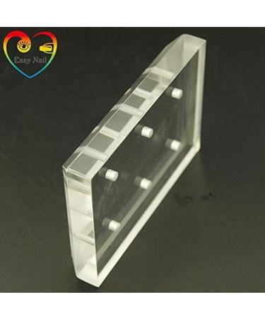 EasyNail 1PCS 6 Holes Clear Bits Holder Exhibition Stand Displayer 2.35mmNail Drill Bit Holder Professional Nail Manicure Tools - Buy Online on GoSupps.com