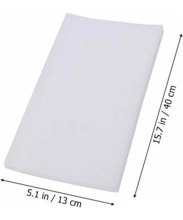 50 Sheets Pearl Cotton Highlighter Hair Coloring Hair Bleaching Balayage Board Hair Color Paper Strips Hairdressing Tool Shims Hair Dye Hair Salon Supplies Release Paper Foam Major 40x13cm As Shown - Buy Online on GoSupps.com