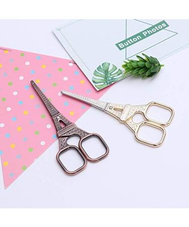 Chameleon Crane Stainless Steel Nail Scissors & Cuticle Clippers - Premium Manicure Tool for Nail Art & Makeup Remover - Buy Online on GoSupps.com