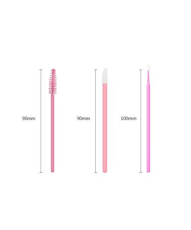 300pcs Eyelash Extension Supplies Kit | Disposable Lash Spoolies Micro Swab Brushes & Mascara Wands - Perfect for Professionals & DIY - Buy Online on GoSupps.com