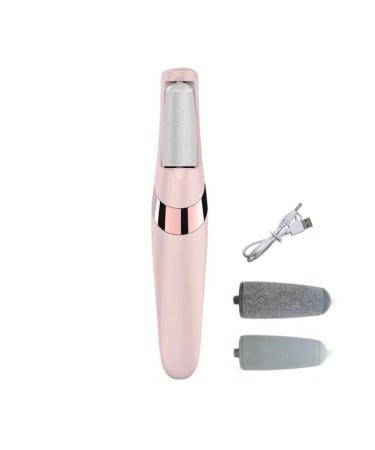 Electric Foot File Hard Skin Remover - Ergonomic Handle Design Foot Callus Remover - Rechargeable Foot File Heel Scraping - Calluses Rubbing 360 Roll Running Pedicure Tools Image Shown