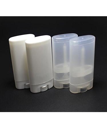 6-Piece 15ml Oval Empty Refillable Lip Balm Tubes - DIY Gloss & Chapstick Holder - International Shipping - Buy Online on GoSupps.com