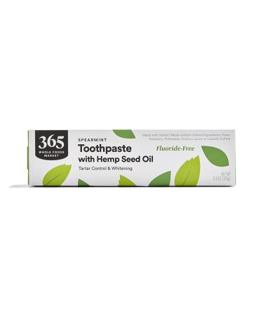 365 by Whole Foods Market Sensitive Toothpaste with Hemp Seed Oil 5.5 OZ