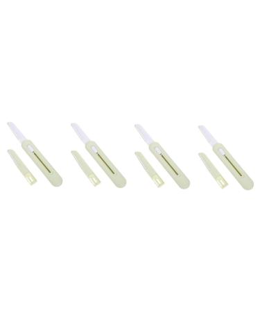 FRCOLOR Eyebrow Shaping Tool 4 Sets Eyebrow Trimmer Hair Remover Miss Face Abs Fashion Eyebrow Razor