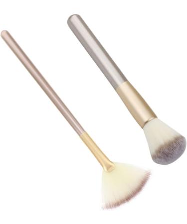 POPETPOP 5 Sets Makeup Brush Makeup Applicator Extraction Tools for Estheticians Blush Highlighter Applicator Face Brush Corrugated Silk Nylon Wool Powdery Woman - Buy Online on GoSupps.com