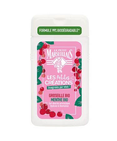 Le Petit Marseillais Les Petites Cr ations Aromatic Shower Gel Organic Currant and Organic Mint 250ml