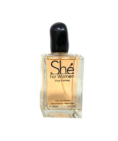 META-BOSEM SHE White Bottle Eau de Parfum Spray for Women Romantic and Sensual Wonderful Gift Daytime and Casual Use for all Skin Types 3.4 Fluid Ounce - Buy Online on GoSupps.com