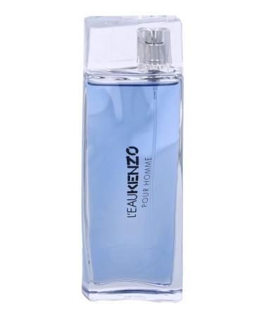 L'Eau Kenzo Pour Homme by Kenzo 3.3 oz Eau de Toilette Spray Aromatic Aquatic (Yuzu Lemon Green Pepper Water Notes Lotus Water Mint Green Notes White Musk Cedar) 3.3 Fl Oz (Pack of 1) - Buy Online on GoSupps.com
