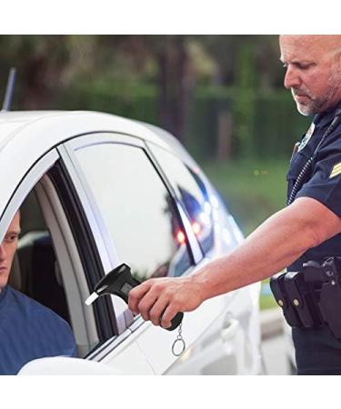 Professional Mini Alcohol Tester - LCD Display Portable Fast & Accurate Results | Includes 5 Mouthpieces - Buy Online on GoSupps.com