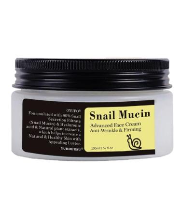 Snail Mucin Cream - Ultimate Daily Moisturizer & Anti-Wrinkle Gel for Oily & Sensitive Skin | Firming Pore Shrinking & Acne Repair - WNS-N - Buy Online on GoSupps.com