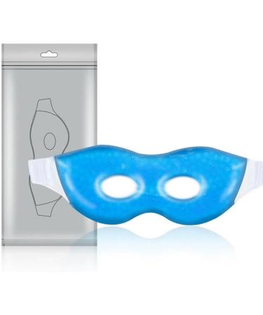 Cold Gel Eye Face Cover Compress for Travel Office and Home - Hollow Cooling Eye Cover - Buy Online on GoSupps.com