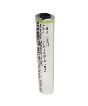 Battery Compatible with Streamlight 75175 Flashlight 1800mAh Ni-MH