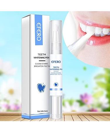 EFERO Teeth Whitening Pen | Remove Plaque & Stains | Brighten Yellow Teeth | Enhance Oral Hygiene - Buy Online on GoSupps.com