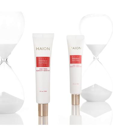 ROAEXPO JEJUON HAION Multi Anti-Wrinkle Peptide Cream - All Skin Types Eye & Neck Cream - Soothing & Rejuvenating - Made in Korea - Buy Online on GoSupps.com