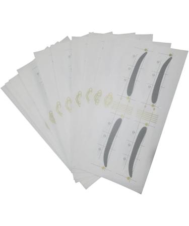Beavorty 36 Pcs 48 Diy Eyebrow Stencil Eyebrow Grooming Stencils Non Woven Quick Eyebrow Sticker Card - Buy Online on GoSupps.com