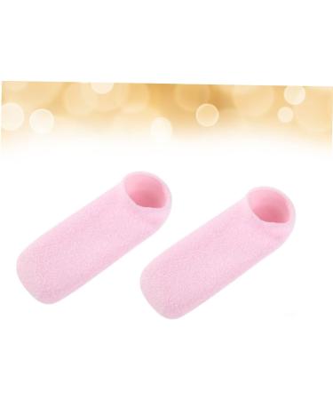 Ipetboom 1 Pair Moisturising Foot Spa Socks for Women - Thick Slipper Socks with Lotion Miss Toe Socks Moisturizing 22.5*8cm - Buy Online on GoSupps.com