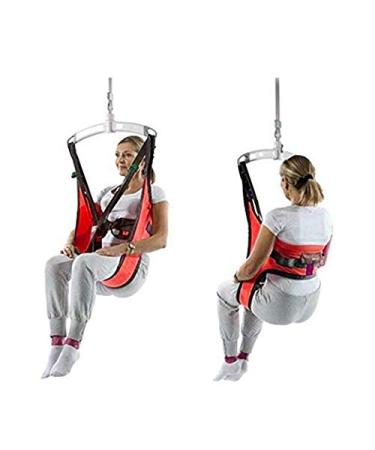 Fushida Hoyer Lift Sling,Commode Patient Lift Slings Medical Transfer Sling for Patients Shower Bath,Large Toileting Sling,Lift Sling for Elderly Bariatric,Divided U Slings Fit Invacare/Hoyer Lift 1 Count (Pack of 1 - Buy Online on GoSupps.com
