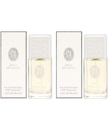 Jessica McClintock Eau de Parfum Spray 3.4 Fluid Ounce (Pack of 2)