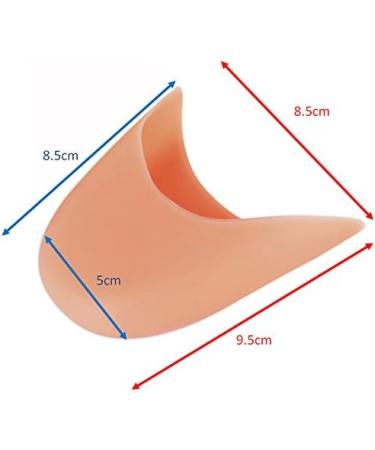 Footful Gel Toe Caps Pads Protector for Ballet Shoes - Ultimate Comfort & Protection for Dancers - Buy Online on GoSupps.com