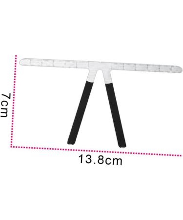 FRCOLOR 1pc Eyebrow Stencil Kit Brow Stencils Three-point Eyebrow Ruler Template Mold Eyebrow Shape - Buy Online on GoSupps.com
