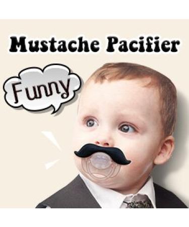 Inovey Kid Beard Pacifier for Boys & Girls - Toddler Dentistry Solution - International Shipping Available - Buy Online on GoSupps.com