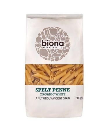 Biona Organic - Spelt Pasta White - Penne - 500g - Buy Online on GoSupps.com