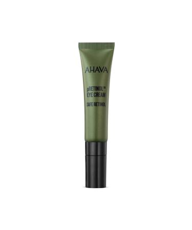 AHAVA Safe pRetinol Fine Line Reduction Anti Aging & Smooting Eye Cream With Dead Sea Minerals  Vegal 15 ml  0.5 fl. oz.