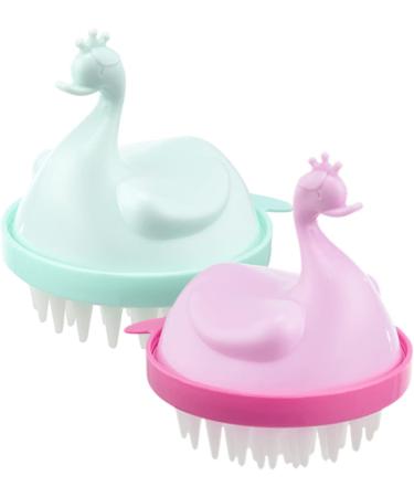 Buy Gleavi 4-Piece Massage Shampoo Comb Set - Curved Scalp Brush for Hair Care & Peeling Treatment - International Shipping Available - Buy Online on GoSupps.com
