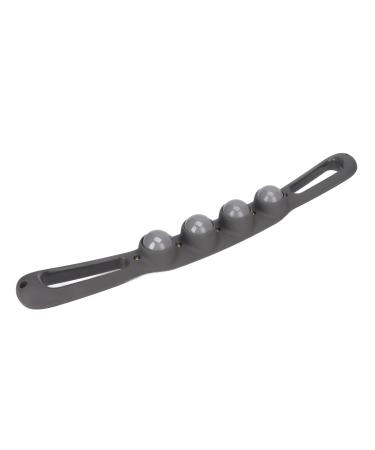 Muscle massage shaft for lymphatic drainage relaxing gray muscle roller with 360 degree rotation ideal for shoulder and arm