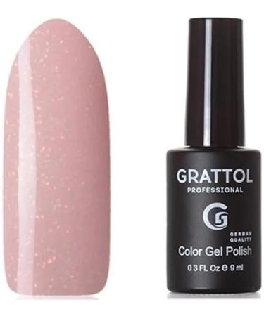 GRATTOL Professional Gel Polish UV LED Opal 02 Varnish Semi Permanent Vernis 9ml Soak Off Nail Art UV Pink Glitter Gel - (Color: Prime) - Buy Online on GoSupps.com