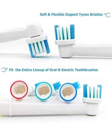 4 Replacement Toothbrush Heads for Braun Oral-B Electric Toothbrushes - Compatible Dentia Pack - Buy Online on GoSupps.com