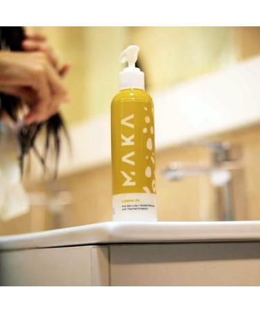 Maka Capillary Health Leave-In Treatment 6.8 Fl Oz | Heat Protection Oil Control Anti Hair Loss & Moisturizing Formula - International Shipping Available - Buy Online on GoSupps.com